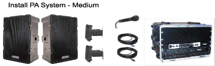 Installed PA System - Medium