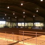 The Cowboy Fellowship Arena in southern Texas has a roof but is otherwise open air, requiring sustainable loudspeakers to protect against the wind-blown dirt and dust of the local environment